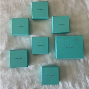 A Lot of Tiffany and Co Boxes (empty)